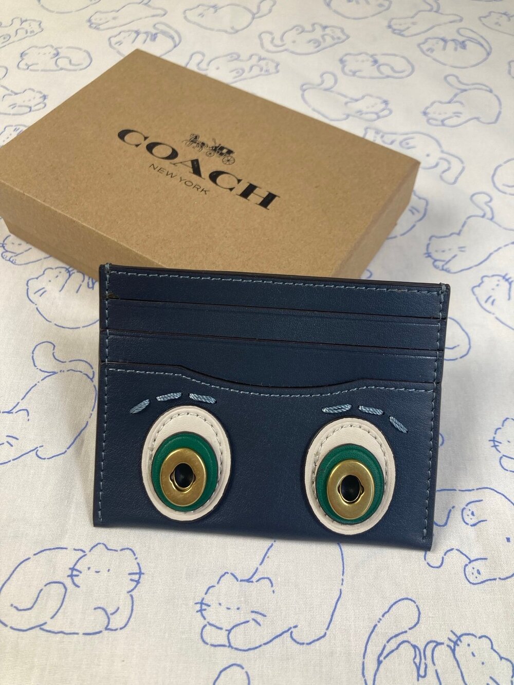 Coach kisslock coin purse